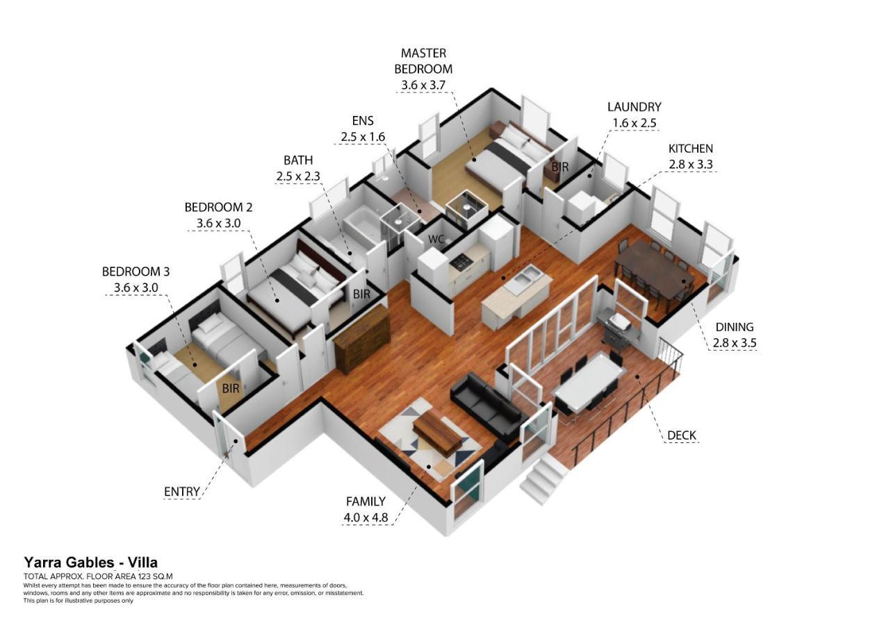 Yarra Gables Motel Хийлсвил Екстериор снимка